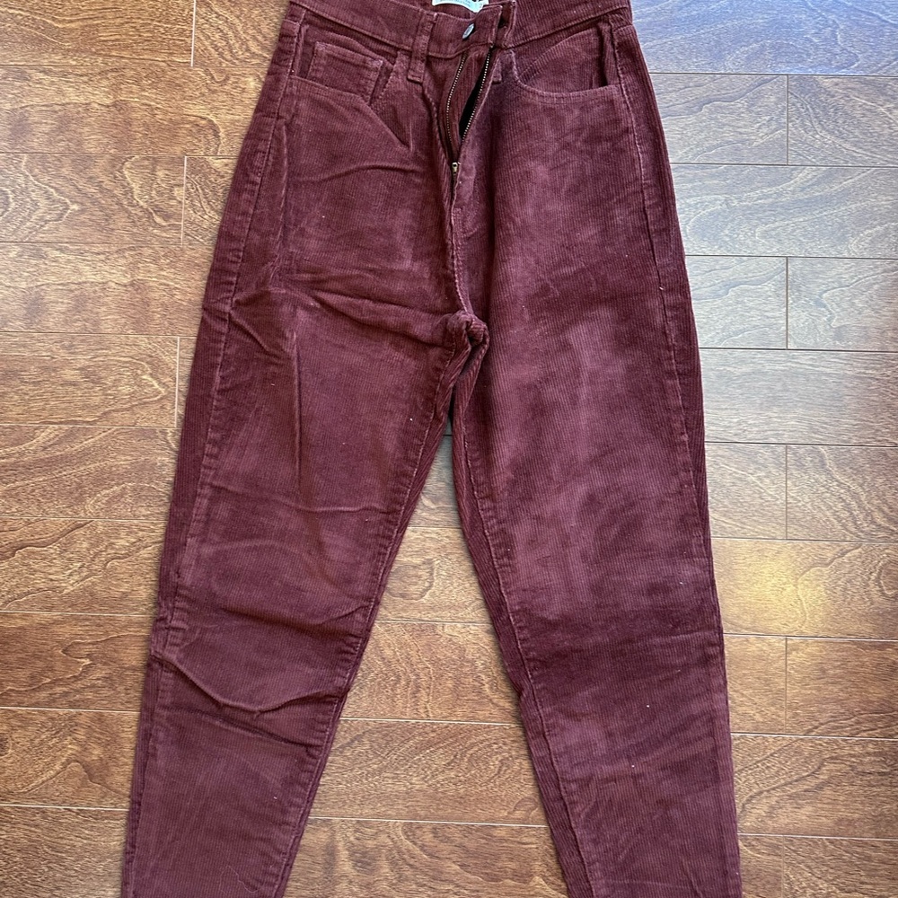 Levi's High-Waisted Corduroy Mom Jeans